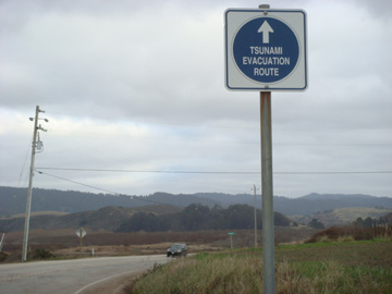 Tsunami Evacuation Route