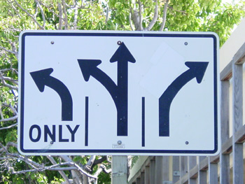 サンフランシスコの交通標識