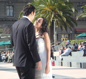 サンフランシスコの結婚式